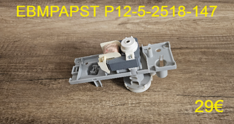 POMPE DE RELEVAGE : EBMPAPST P12-5-2518-147