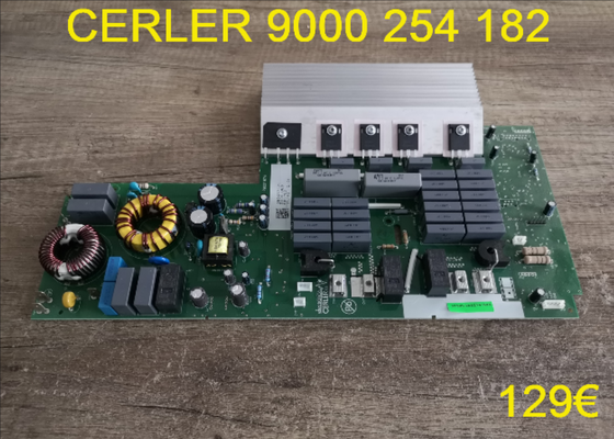 CARTE DE PUISSANCE PLAQUE VITROCÉRAMIQUE : CERLER 9000254182