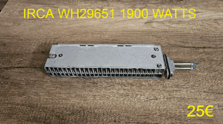RÉSISTANCE SÈCHE-LINGE : IRCA WH29651 1900 WATTS