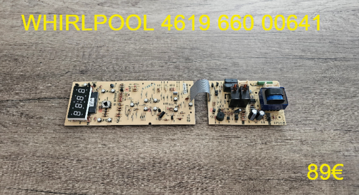 AFFICHEUR DE FOUR MICRO-ONDES : WHIRLPOOL 461966000641