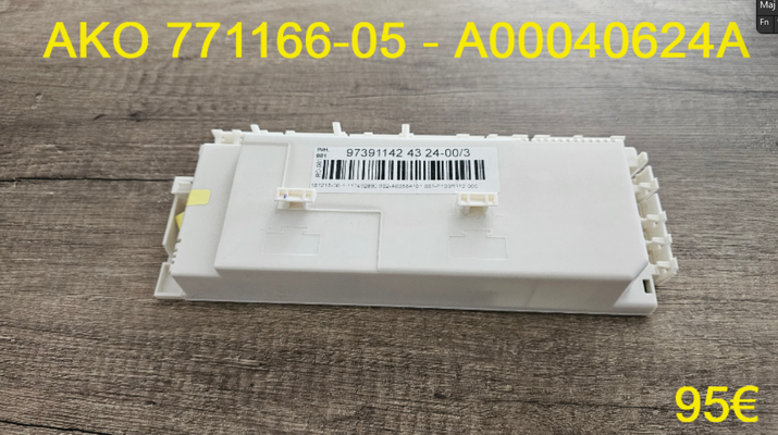 CARTE DE PUISSANCE LAVE-VAISSELLE : AKO 771166-05 - A00040624A