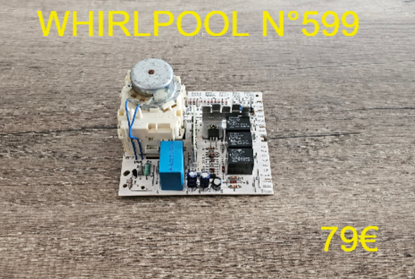 PROGRAMMATEUR LAVE-LINGE : WHIRLPOOL N°599