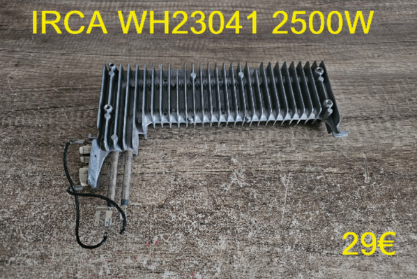 RÉSISTANCE SÈCHE-LINGE : IRCA WH23041 2500W