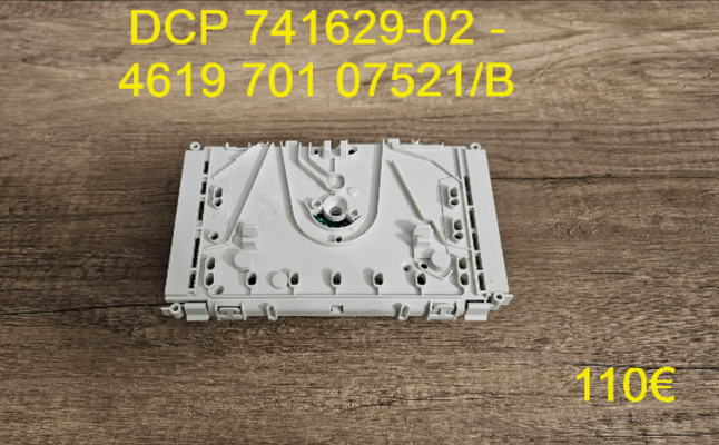 CARTE DE COMMANDE SÈCHE-LINGE : DCP 741629-02 - 461970107521/B