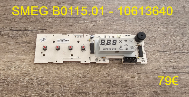 CARTE DE COMMANDE LAVE-VAISSELLE : SMEG B0115.01 - 10613640
