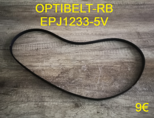 COURROIE LAVE-LINGE : OPTIBELT-RB EPJ1233-5V