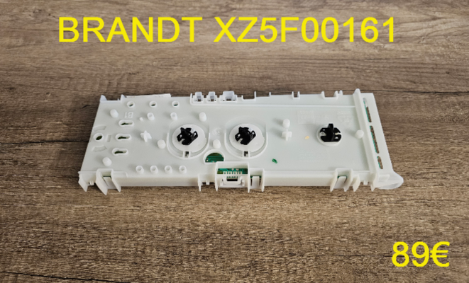 CARTE DE COMMANDE LAVE-LINGE : BRANDT XZ5F00161