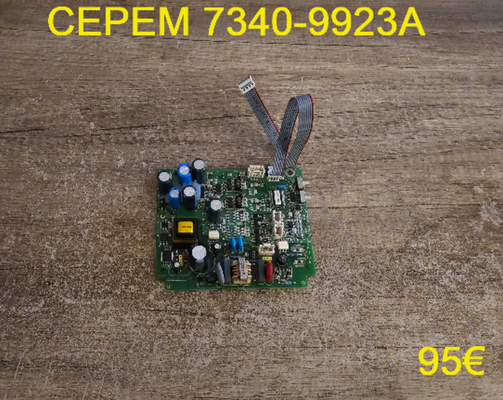 CARTE DE PUISSANCE PLAQUE VITROCÉRAMIQUE : CEPEM 7340-9923A