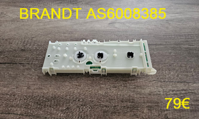 CARTE DE COMMANDE LAVE-LINGE : BRANDT AS6008385