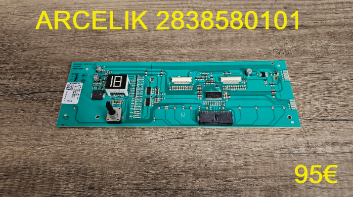 CARTE DE COMMANDE LAVE-LINGE : ARCELIK 2838580101