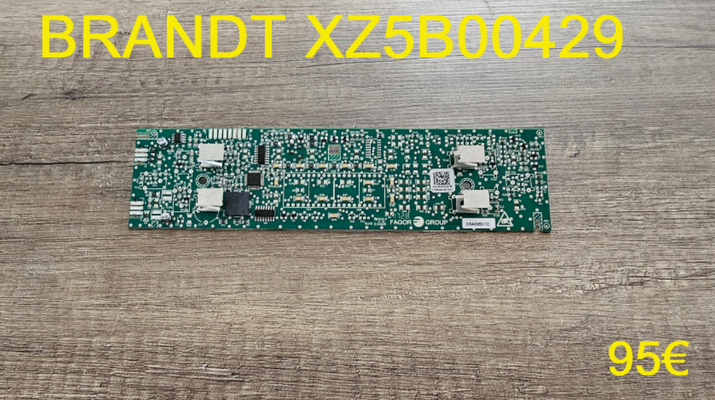 CARTE DE COMMANDE LAVE-VAISSELLE : BRANDT XZ5B00429