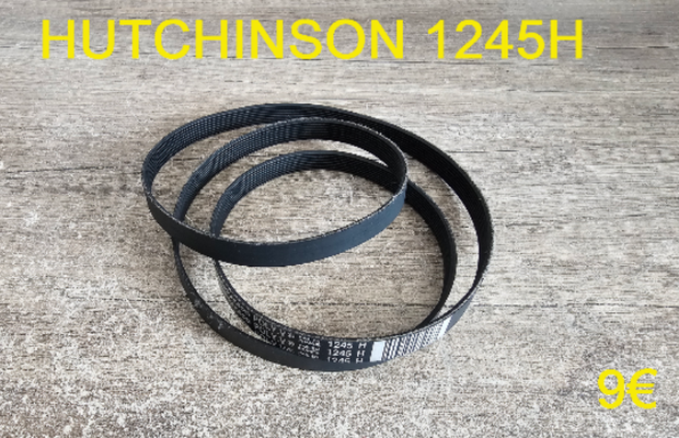 COURROIE LAVE-LINGE : HUTCHINSON 1245H