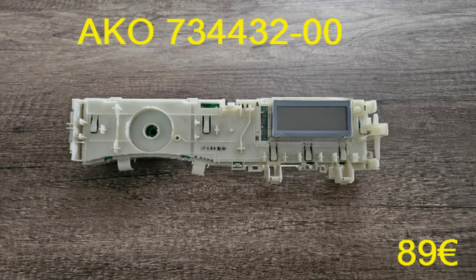 CARTE DE COMMANDE LAVE-LINGE : AKO 734432-00