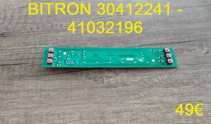 CARTE DE COMMANDE LAVE-VAISSELLE : BITRON 30412241 - 41032196