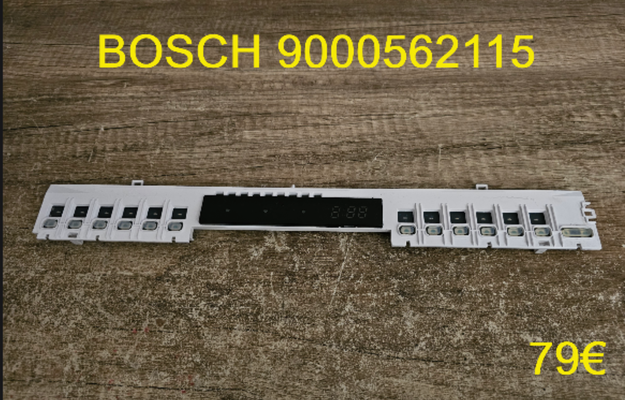 CARTE DE COMMANDE LAVE-VAISSELLE : BOSCH 9000562115