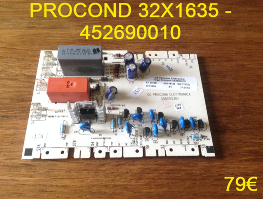 CARTE DE PUISSANCE LAVE-VAISSELLE : PROCOND 32X1635 - 452690010