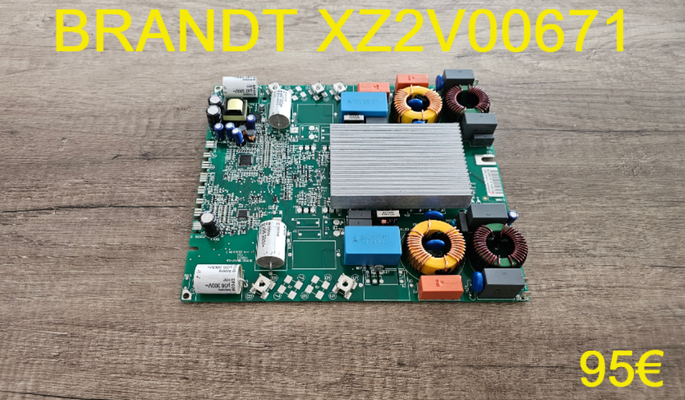CARTE DE PUISSANCE PLAQUE VITROCÉRAMIQUE : BRANDT XZ2V00671