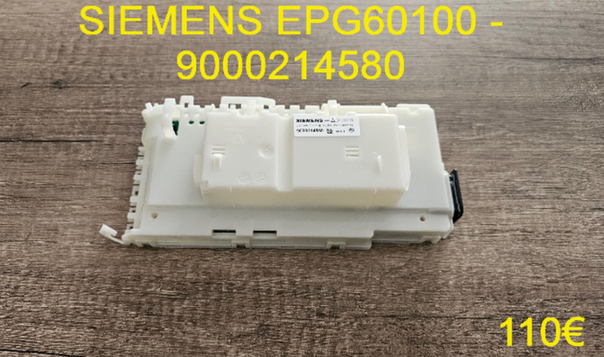 CARTE DE PUISSANCE LAVE-VAISSELLE : SIEMENS EPG60100 - 9000214580
