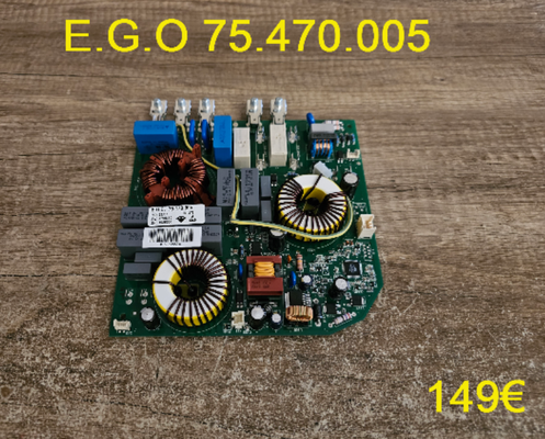 CARTE DE PUISSANCE PLAQUE VITROCÉRAMIQUE : E.G.O 75.470.005