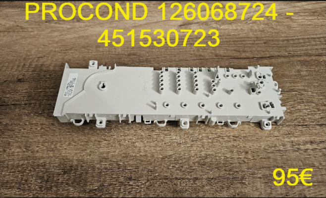 CARTE DE COMMANDE LAVE-LINGE : PROCOND 126068724 - 451530723