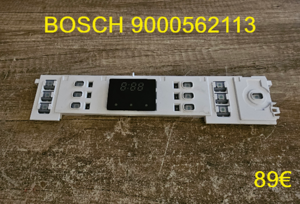 CARTE DE COMMANDE LAVE-VAISSELLE : BOSCH 9000562113