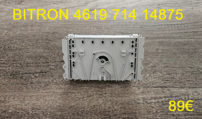 CARTE DE COMMANDE LAVE-LINGE : BITRON 461971414875