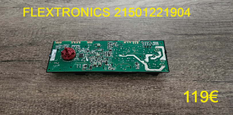 CARTE DE COMMANDE SÈCHE-LINGE : FLEXTRONICS 21501221904