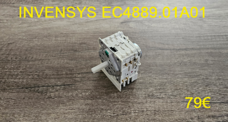 PROGRAMMATEUR LAVE-LINGE : INVENSYS EC4889.01A01