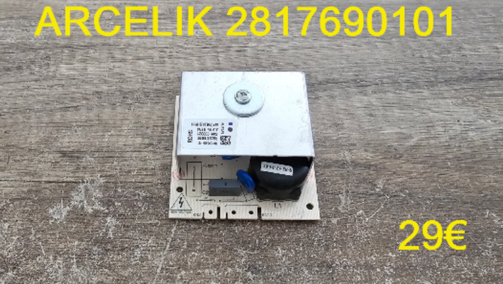 CARTE DE PUISSANCE LAVE-LINGE : ARCELIK 2817690101