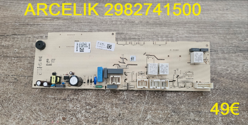 CARTE DE COMMANDE SÈCHE-LINGE : ARCELIK 2982741500
