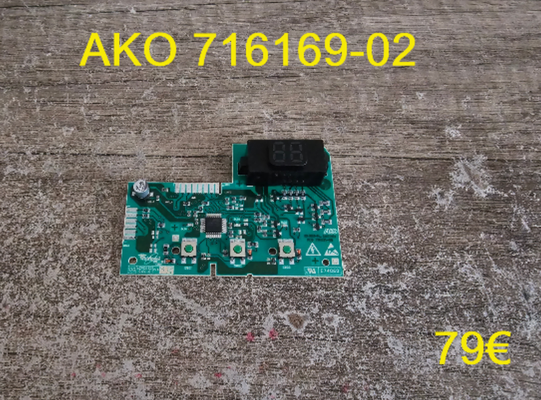 CARTE DE COMMANDE LAVE-LINGE : AKO 716169-02