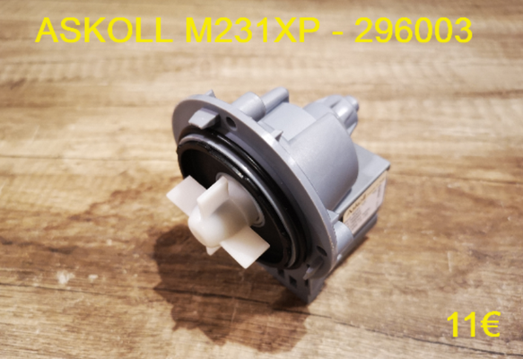 POMPE DE VIDANGE : ASKOLL M231XP - 296003