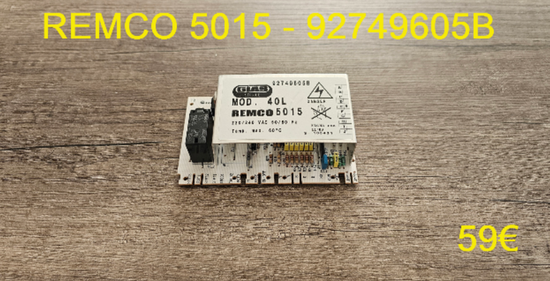 CARTE DE PUISSANCE LAVE-LINGE : REMCO 5015 - 92749605B
