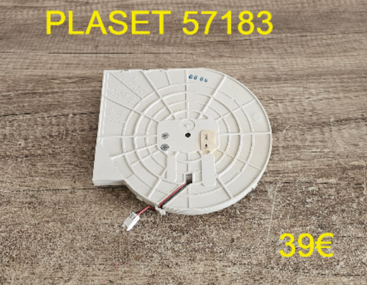 VENTILATEUR PLAQUE VITROCÉRAMIQUE : PLASET 57183
