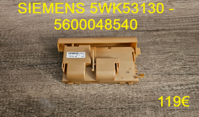 CARTE DE PUISSANCE LAVE-VAISSELLE : SIEMENS 5WK53130 - 5600048540