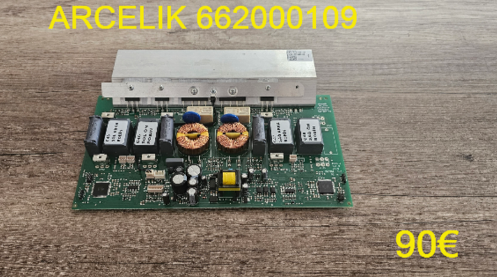  CARTE DE PUISSANCE PLAQUE VITROCÉRAMIQUE : ARCELIK 662000109