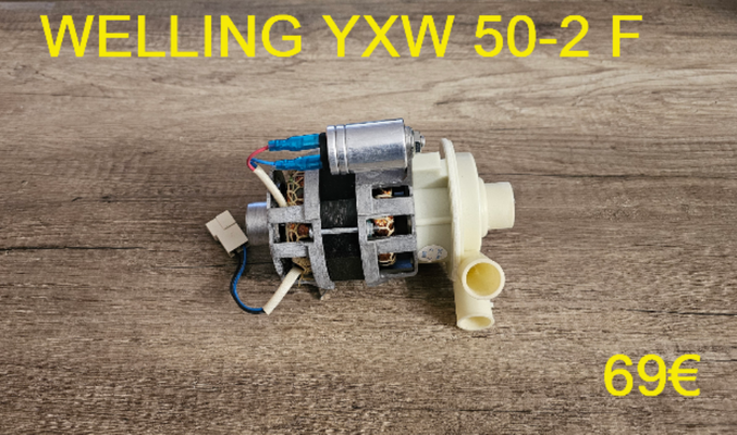 POMPE DE CYCLAGE LAVE-VAISSELLE : WELLING YXW 50-2 F