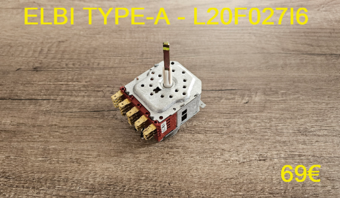 PROGRAMMATEUR LAVE-LINGE : ELBI TYPE A - L20F027I6