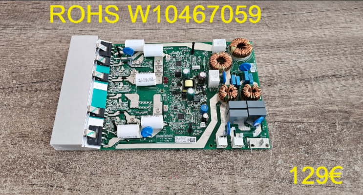 CARTE DE PUISSANCE PLAQUE VITROCÉRAMIQUE : ROHS W10467059