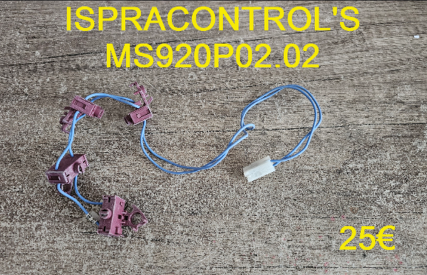 INTERRUPTEUR D’ALLUMAGE : ISPRACONTROL'S MS920P02.02
