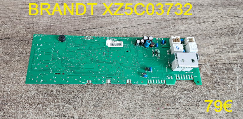 CARTE DE COMMANDE LAVE-LINGE : BRANDT XZ5C03732