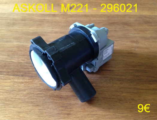 POMPE DE VIDANGE : ASKOLL M221 - 296021