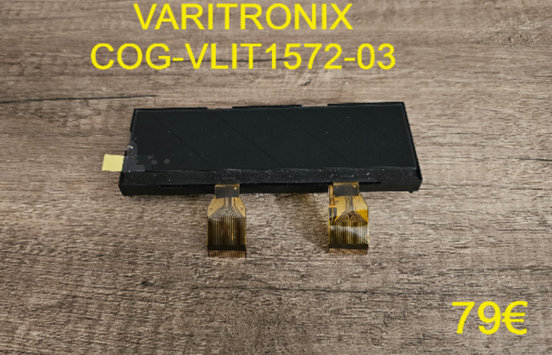 AFFICHEUR LAVE-LINGE : VARITRONIX COG-VLIT1572-03