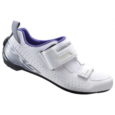 # ZAPATILLA DE TRIATLON SHIMANO  SH-TR500W BLANCA TALLA:40 NP 419614 $3,445 MXN