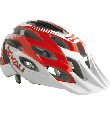 --Casco Kali Amara Blanco/Rojo C/Porta camara Go-pro M $2,450 MXN 