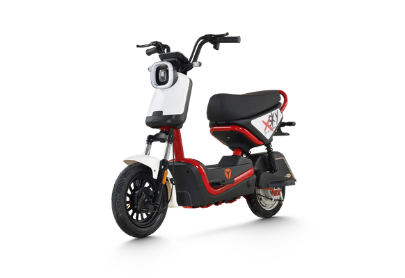 -#Bicimoto electrica Yadea x-sky , 400 wats, 65kms autonomia, 30kms vel max $20,465 MXN 