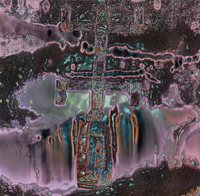 28 Arte primitivo africano.  70 x 70 cm  Precio: 950 €, con edició de 5 ejemplares, (Edición única + 50 %)