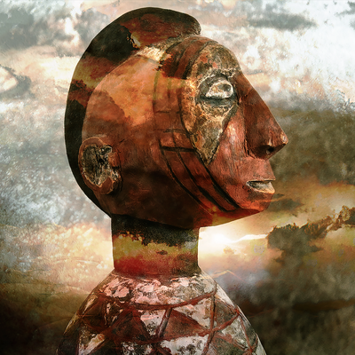 07 Arte primitivo africano.  50 x 50 cm  Precio: 760 €, con edició de 5 ejemplares, (Edición única + 50 %)