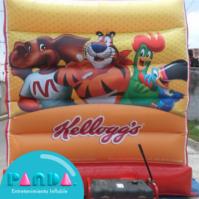 Cubo publicitario para Kelloggs - Publicidad Inflable