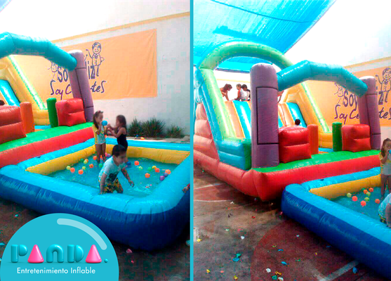 Alberca Inflable en Ojo de agua, Tecámac, Edo. Méx.